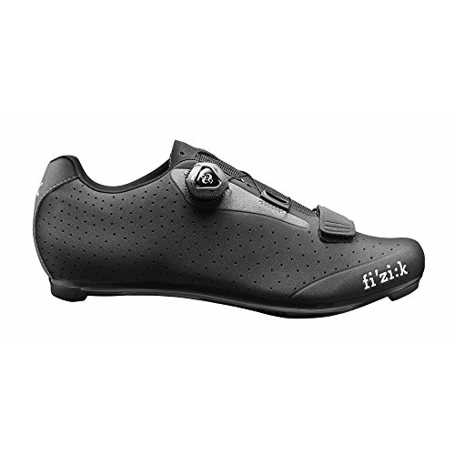 Fizik R5B Rennradschuhe Herren schwarz/dunkel grau Größe 44 2017 Mountainbike-Schuhe