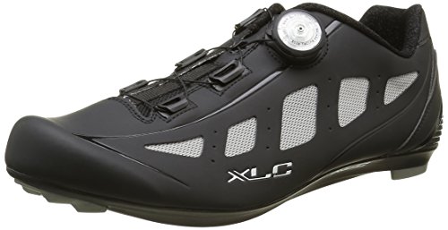 XLC Erwachsene Pro Road Shoes CB R06, Schwarz/Grau, 45, 2500086700