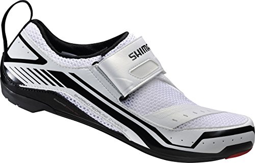 Shimano E-SHTR32, Unisex-Erwachsene Radsportschuhe – Rennrad, Weiß (White), 45 EU