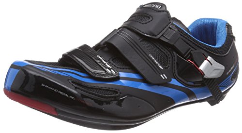 Shimano E-SHR107L, Unisex-Erwachsene Radsportschuhe – Rennrad, Schwarz (Black), 42 EU